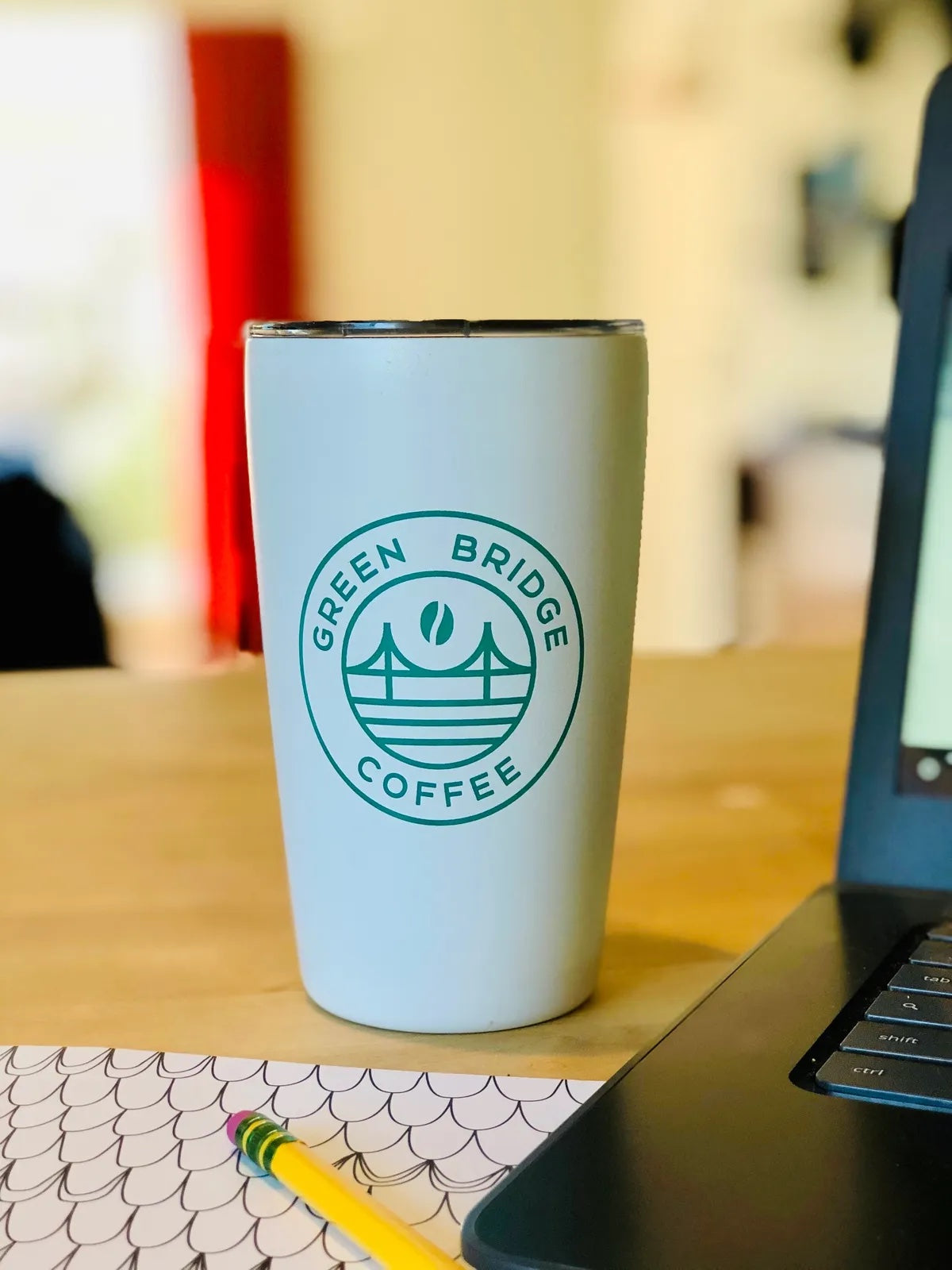 12 oz. Green Bridge Coffee + MiiR tumbler